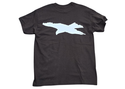 Crow Graphic Shirt (Brown)