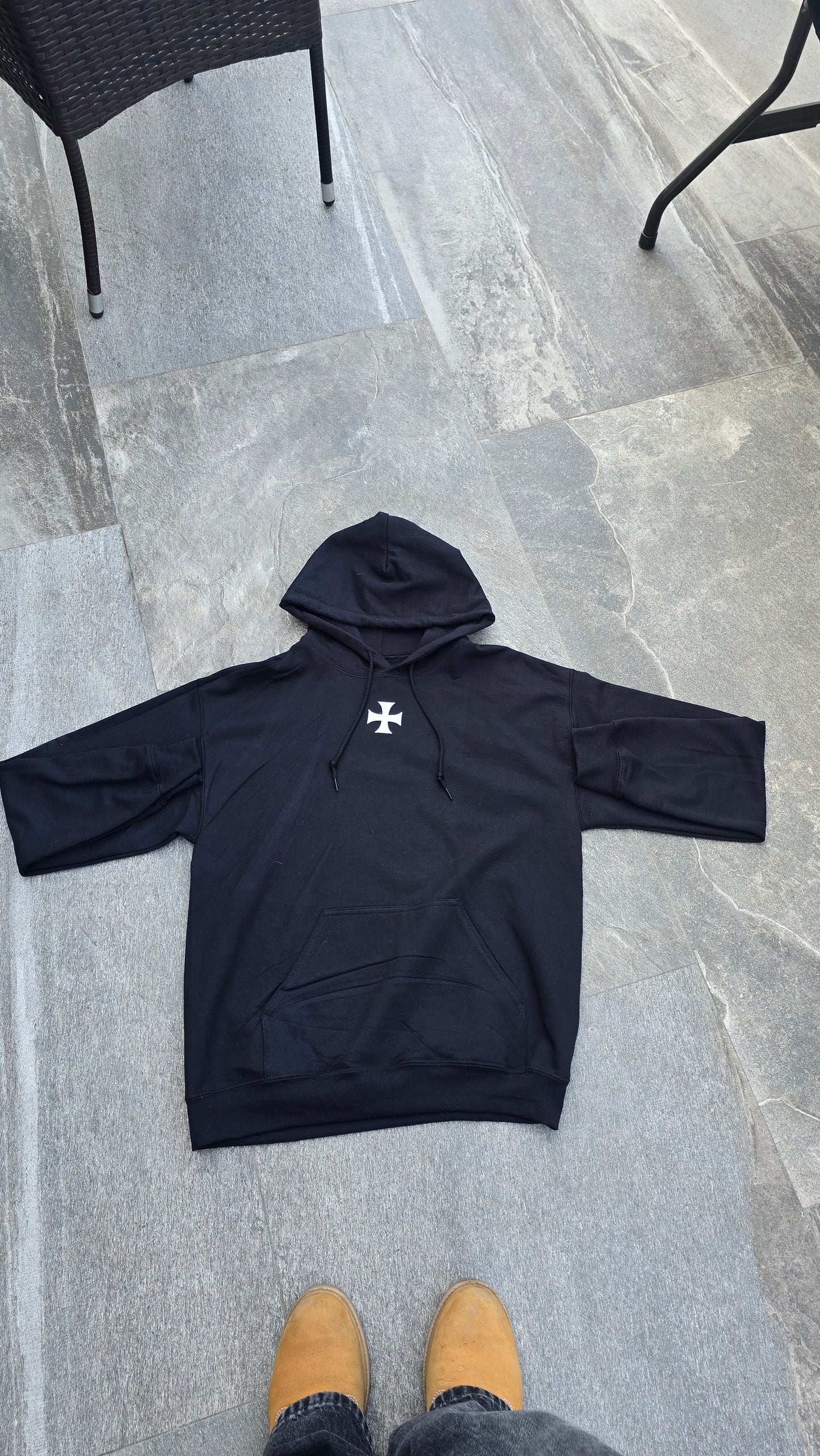 Crow Graphic Hoodie.