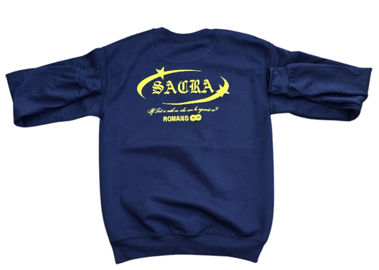 Star/Roman Crewneck (Blue)