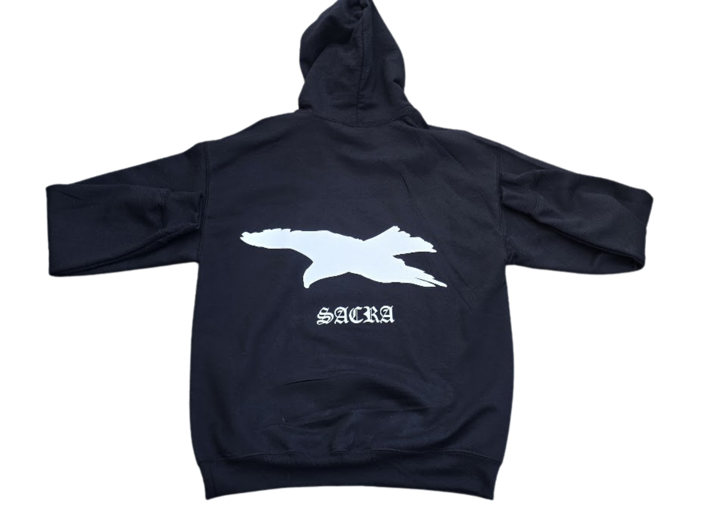 Crow Graphic Hoodie.