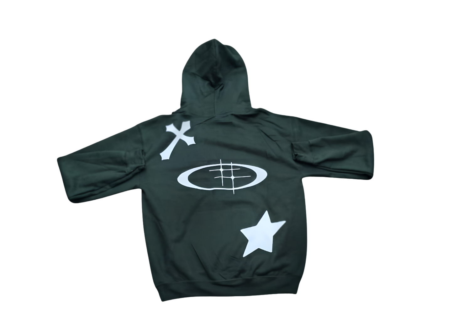 Green Star Hoodie