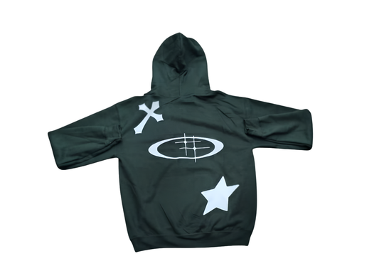 Green Star Hoodie